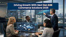 Driving Growth with Next Gen B2B Commerce Solutions 2026