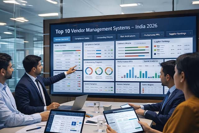 Top 10 Vendor Management Software in India 2026: Applications and Features