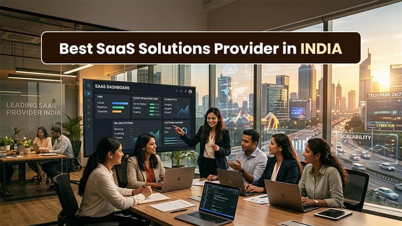 Best SaaS Solutions Provider in India: Solving Real Business Challenges with Smart Technology