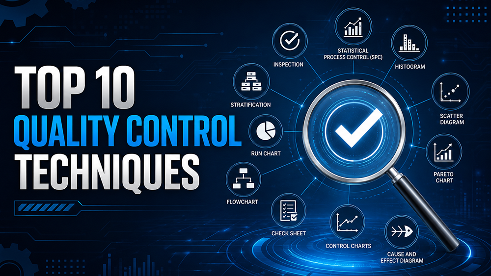 Top 10 Quality Control Techniques: Understand Types and Best Methods
