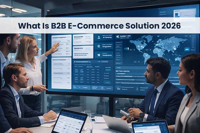 What is a B2B E-Commerce Solution? A Complete Guide for Manufacturers & Distributors